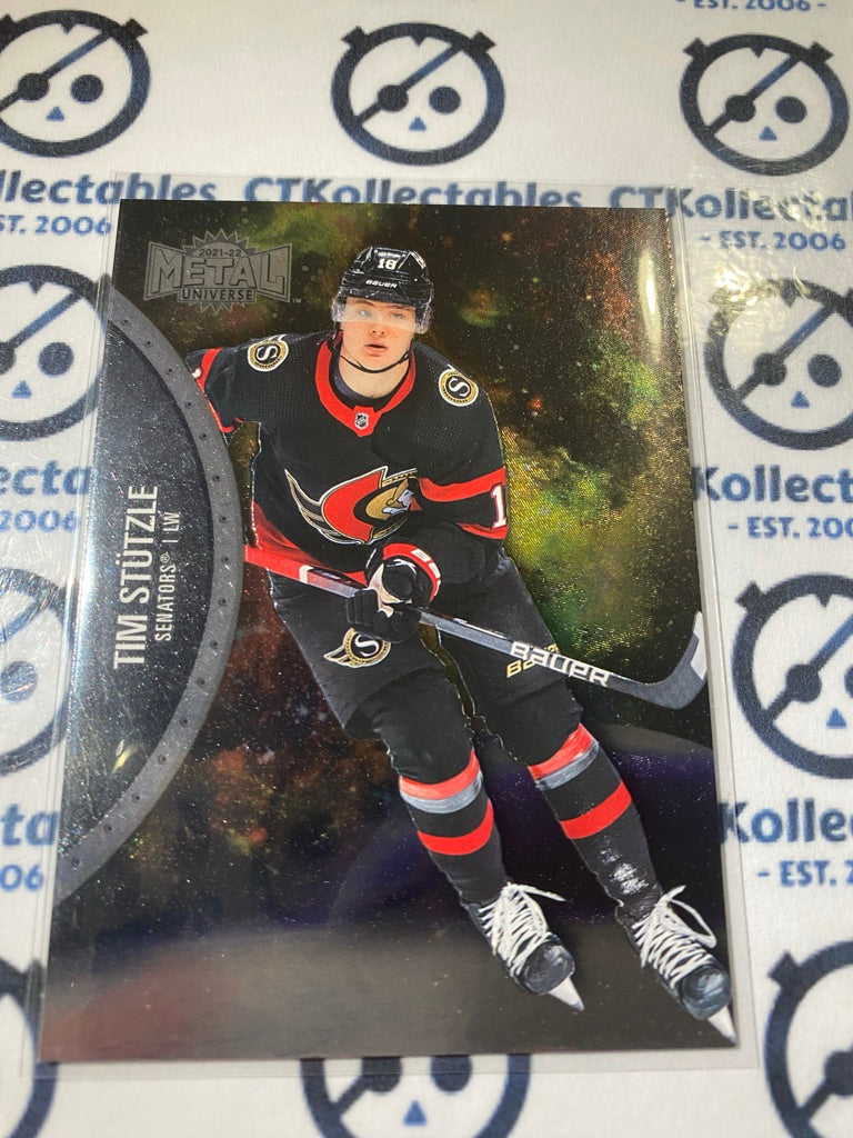 2021/22 Skybox NHL Metal Universe Tim Stutzle RC #39 Senators