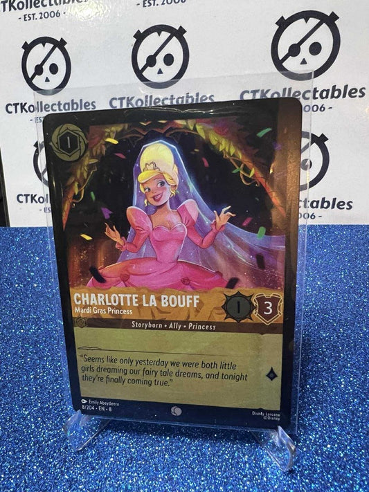 Disney Lorcana - Reign of Jafar FOIL - 8/204 Charlotte La Bouff Common