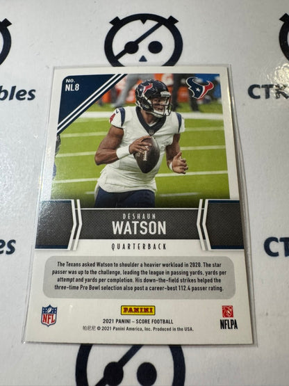 2021 NFL Score Deshaun Watson Gold Next Level #NL8 Texans