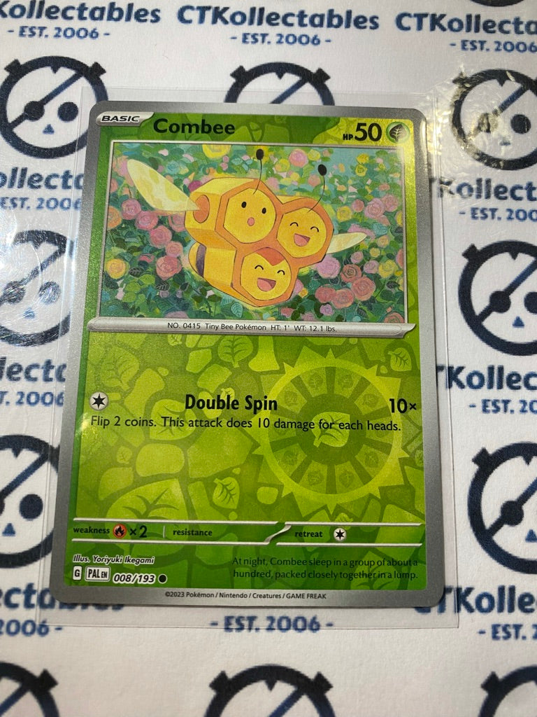 Combee Reverse Holo #004/193 2023 Paldea Evolved Pokemon Card ...