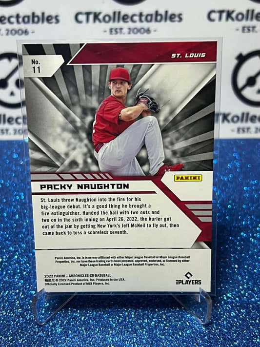2022 Chronicles MLB Baseball XR - #11 Packy Naughton rookie St. Louis