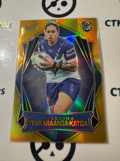 2026 Select NRLW League Heroes Luminous Base #L210 Angelina Teakaraanga-Katoa