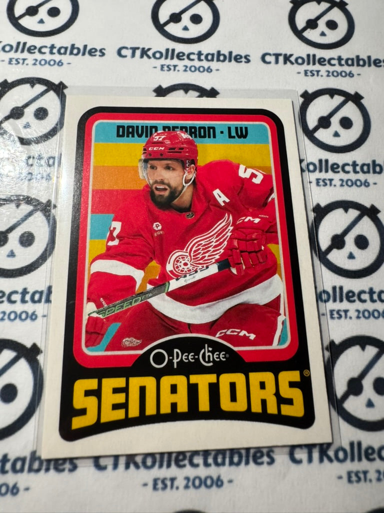 2024-25 O-Pee-Chee Hockey RETRO #134 David Perron Detroit Red Wings