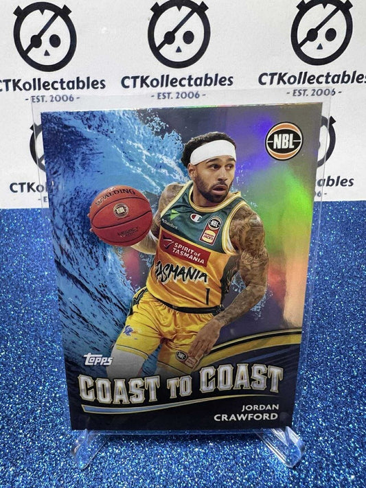 2023-24 Topps Chrome NBL Coast to Coast #CC-27 Jordan Crawford Refractor