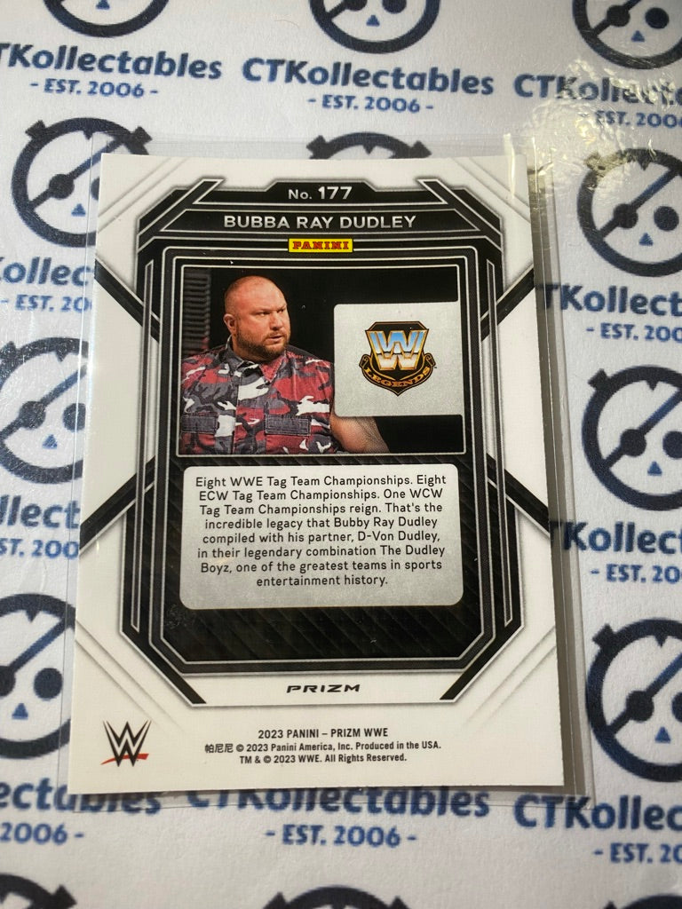 2023 WWE Panini Prizm Bubba Ray Dudley Green Prizm #177