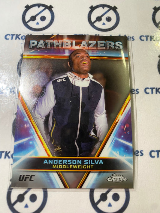 2024 UFC Topps Chrome Anderson Silva PATHBLAZERS #PTH-11