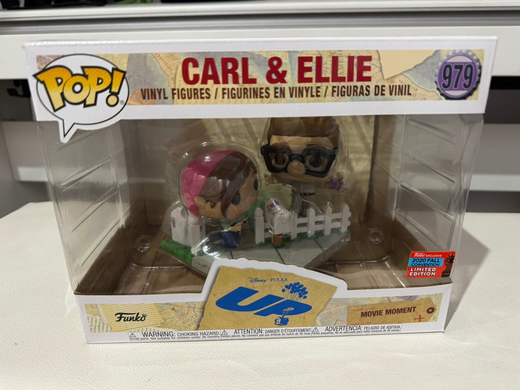 Funko Pop! Up Carl & Ellie Movie Moments NYCC Exclusive Pop! Vinyl Figure #979