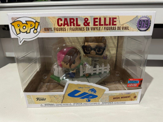Funko Pop! Up Carl & Ellie Movie Moments NYCC Exclusive Pop! Vinyl Figure #979