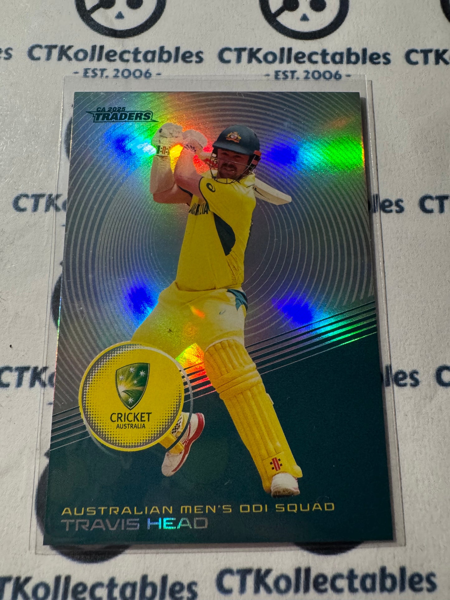 2025/26 CA Cricket Traders Travis Head Silver Parallel #S015