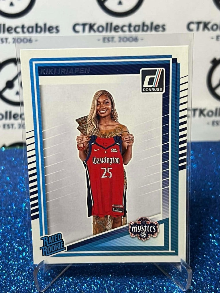 2025 Panini Donruss WNBA Rated Rookie #94 Kiki Iriafen Washington Mystics