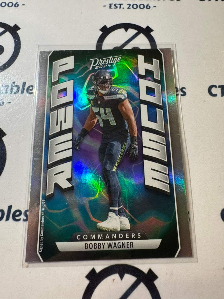 2024 NFL Prestige Bobby Wagner Power House #PH-BWR Commanders