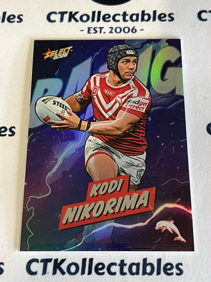 2026 Select NRL League Heroes BANG #B29 Kodi Nikorima Dolphins