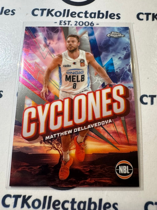 2024-25 Topps NBL Chrome MATTHEW DELLAVEDOVA Cyclones C-23