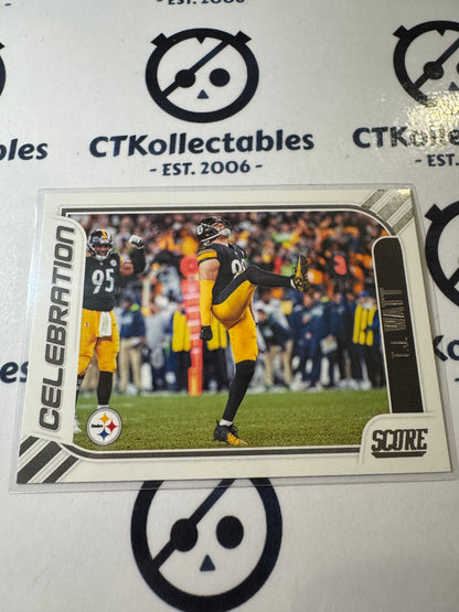 2023 NFL Score CELEBRATION #15 T.J. Watt Pittsburgh Steelers