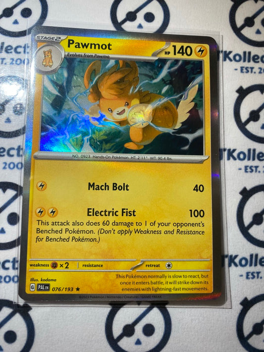 Pawmot Holo Rare #076/193 2023 Paldea Evolved Pokemon Card