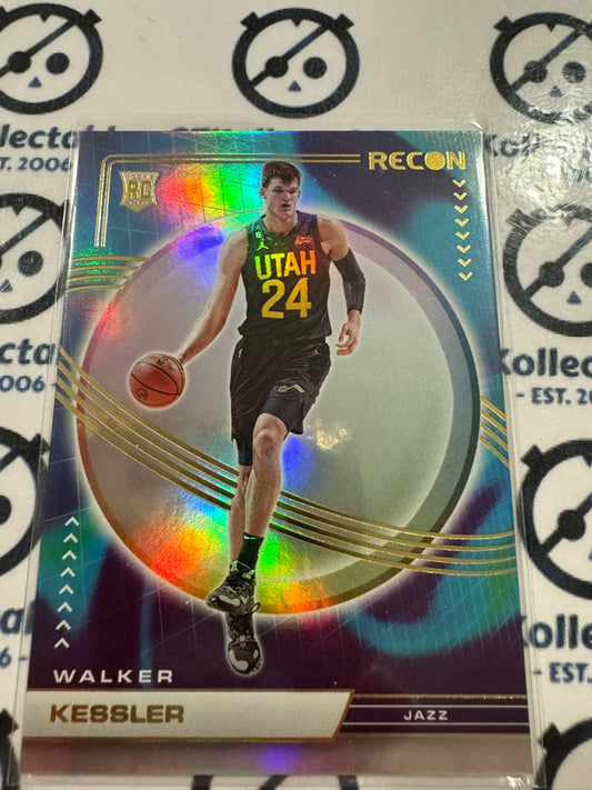 2022-23 NBA Recon Walker Kessler Gold rookie Card #222 Jazz
