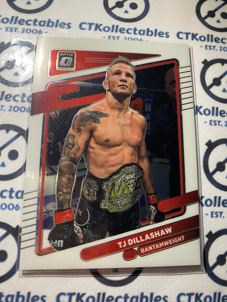 2022 UFC Panini Optic Base #84 TJ Dillashaw - Bantamweight