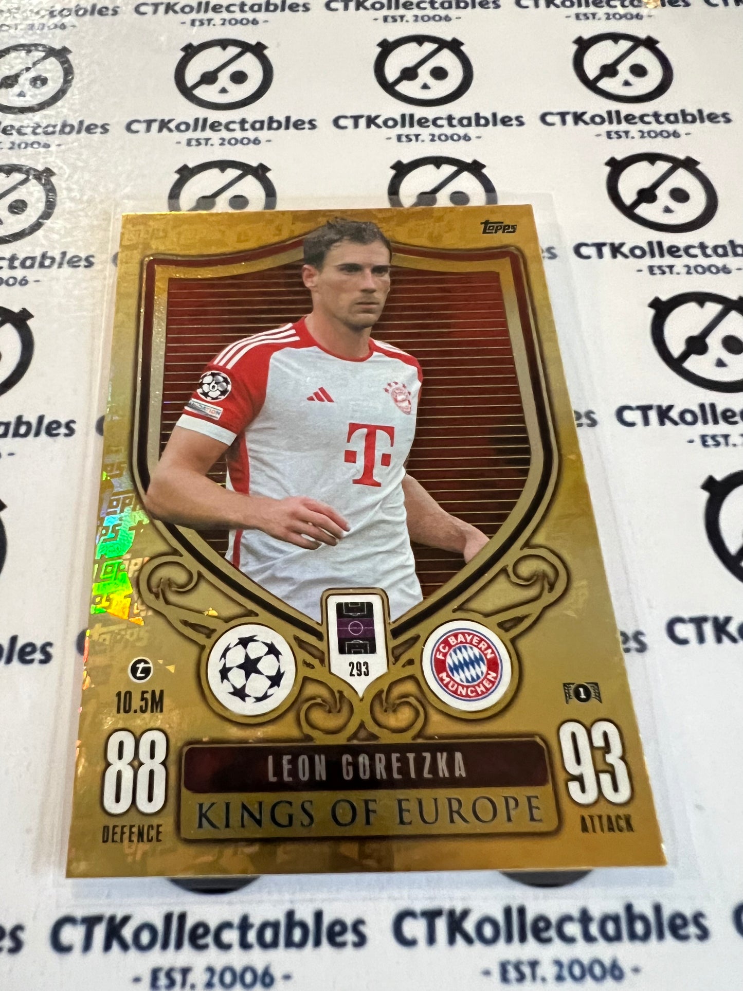 2023-24 TOPPS MATCH ATTAX Leon Goretzka Kings Of Europe #293 SOCCER CARD