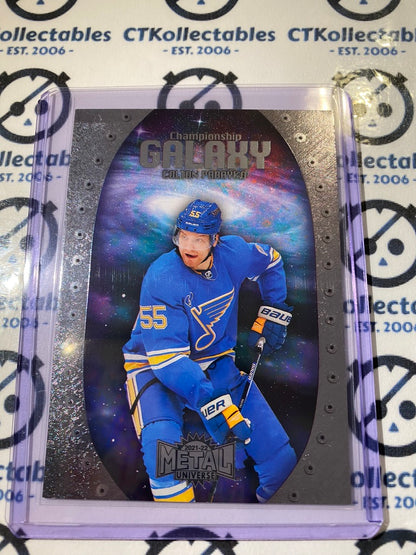 2021/22 Skybox NHL Metal Universe Colton Parayko #CG-8 Blue