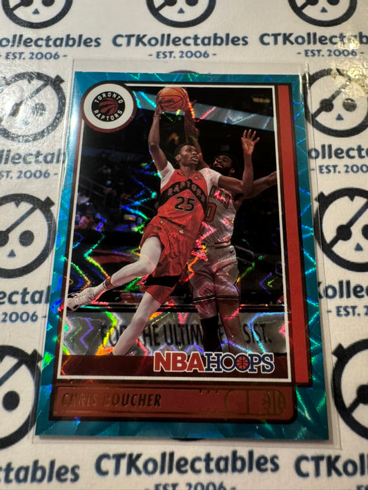2021-22 NBA Panini Hoops Chris Boucher Teal Explosion #129 Raptors