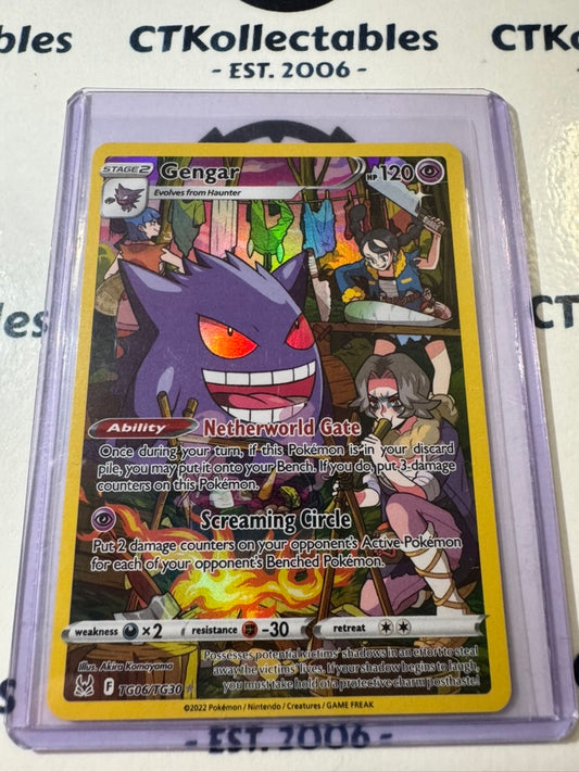 Gengar Trainer Gallery #TG06/TG30 2022 Sword & Shield Lost Origin Pokemon Card