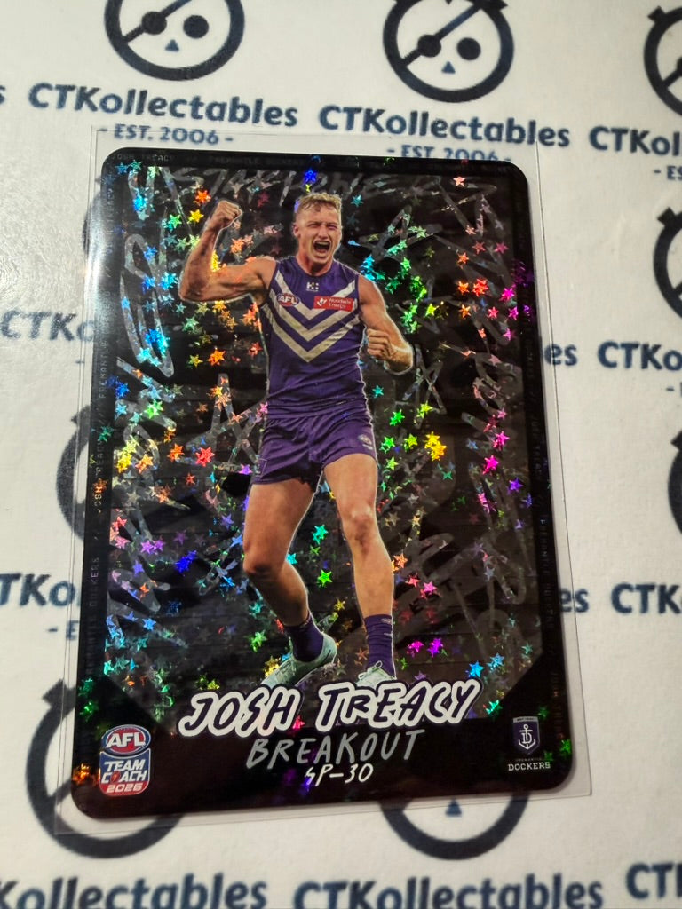 2026 Teamcoach AFL Star Powers Josh Treacy #SP-30 Dockers