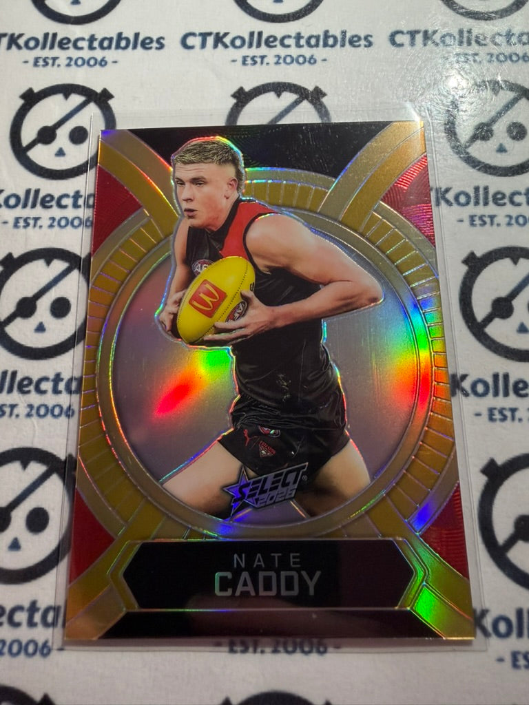 2026 Select AFL Footy Stars Luminous LB41 Nate Caddy Bombers