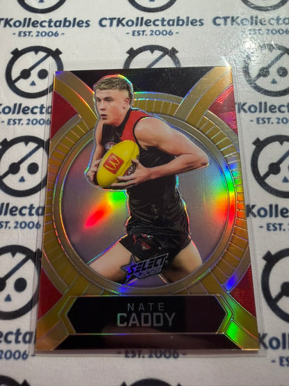 2026 Select AFL Footy Stars Luminous LB41 Nate Caddy Bombers