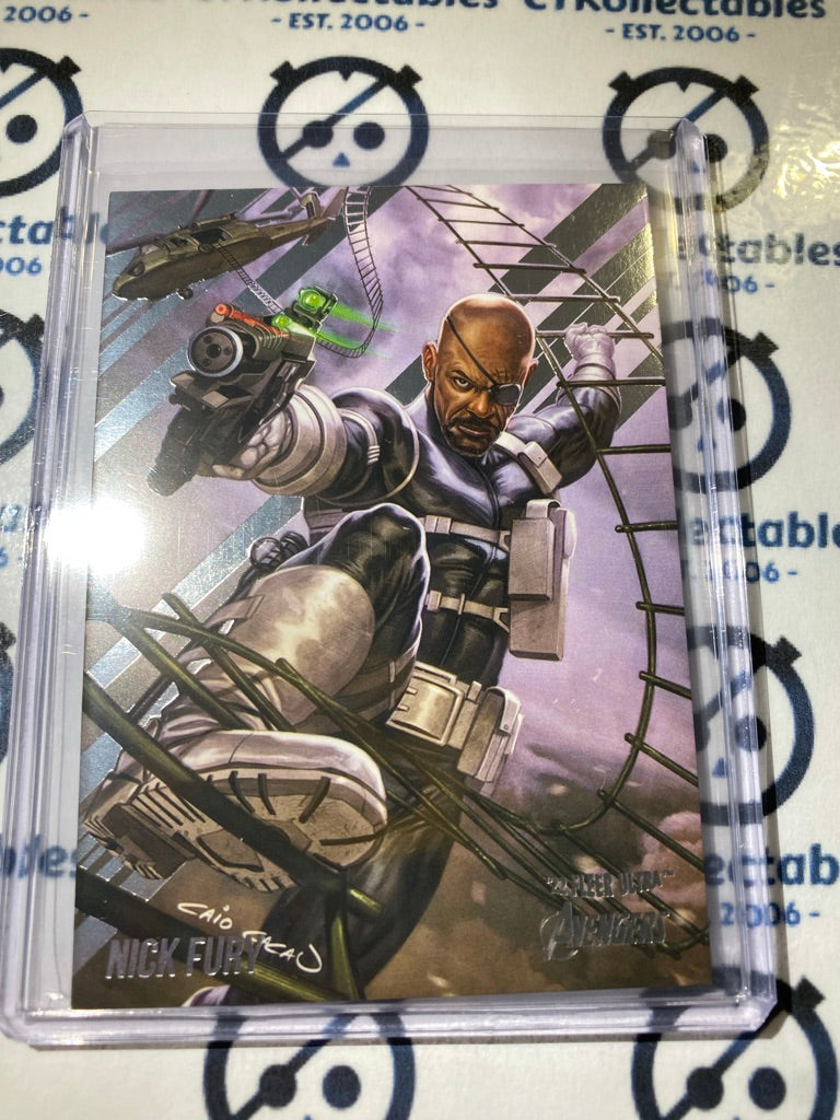 2022 Fleer Ultra Avengers Base Nick Fury #49 Marvel