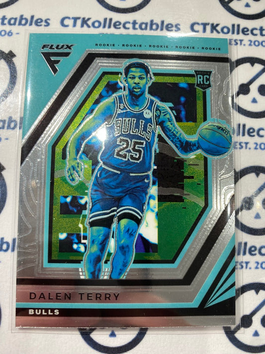 2022-23 NBA Panini FLUX Dalen Terry Rookie Card #235 Bulls