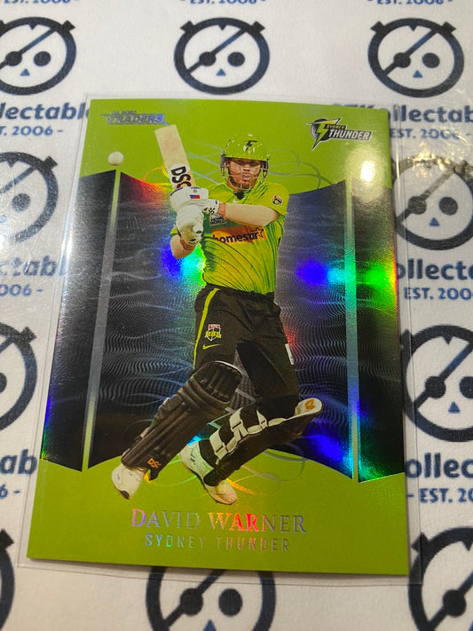 2023/2024 TLA Cricket Traders Silver Parallel David Warner #P146