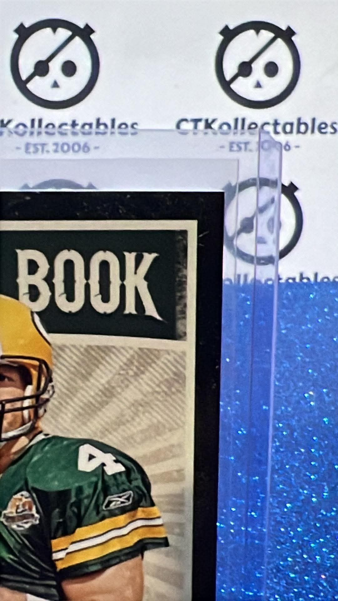 2020 NFL Legacy Brett Favre Record Book Black 1/1 one of one ! RB-BF Packers