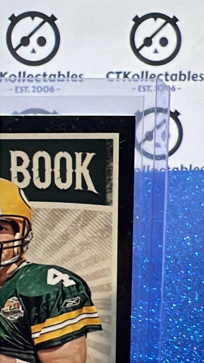 2020 NFL Legacy Brett Favre Record Book Black 1/1 one of one ! RB-BF Packers