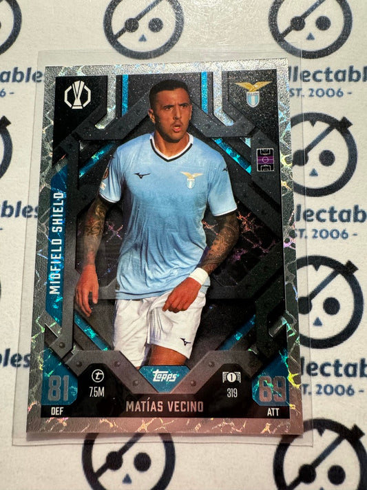 24/25 TOPPS MATCH ATTAX Matias Vecino Midfield Shield #319