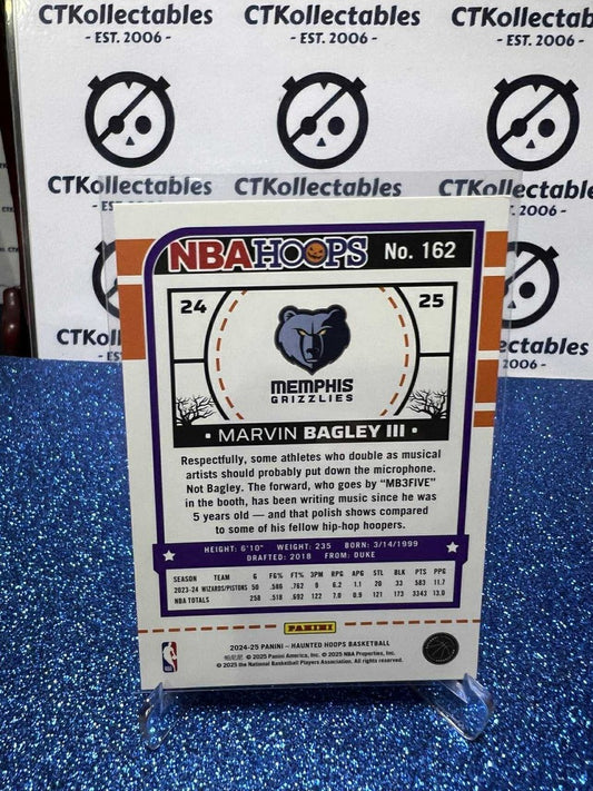 2024-25 Panini NBA HAUNTED HOOPS Slime Parallels #162 Marvin Bagley III Memphis