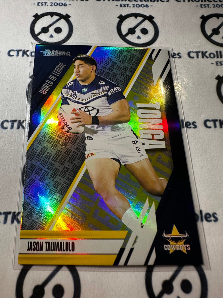 2024 TLA NRL Traders World In League - Jason Taumalolo WL29/54 Cowboys