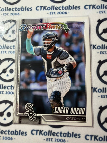 2026 Topps Series 2 - Edgar Quero #635 Future Stars White Sox
