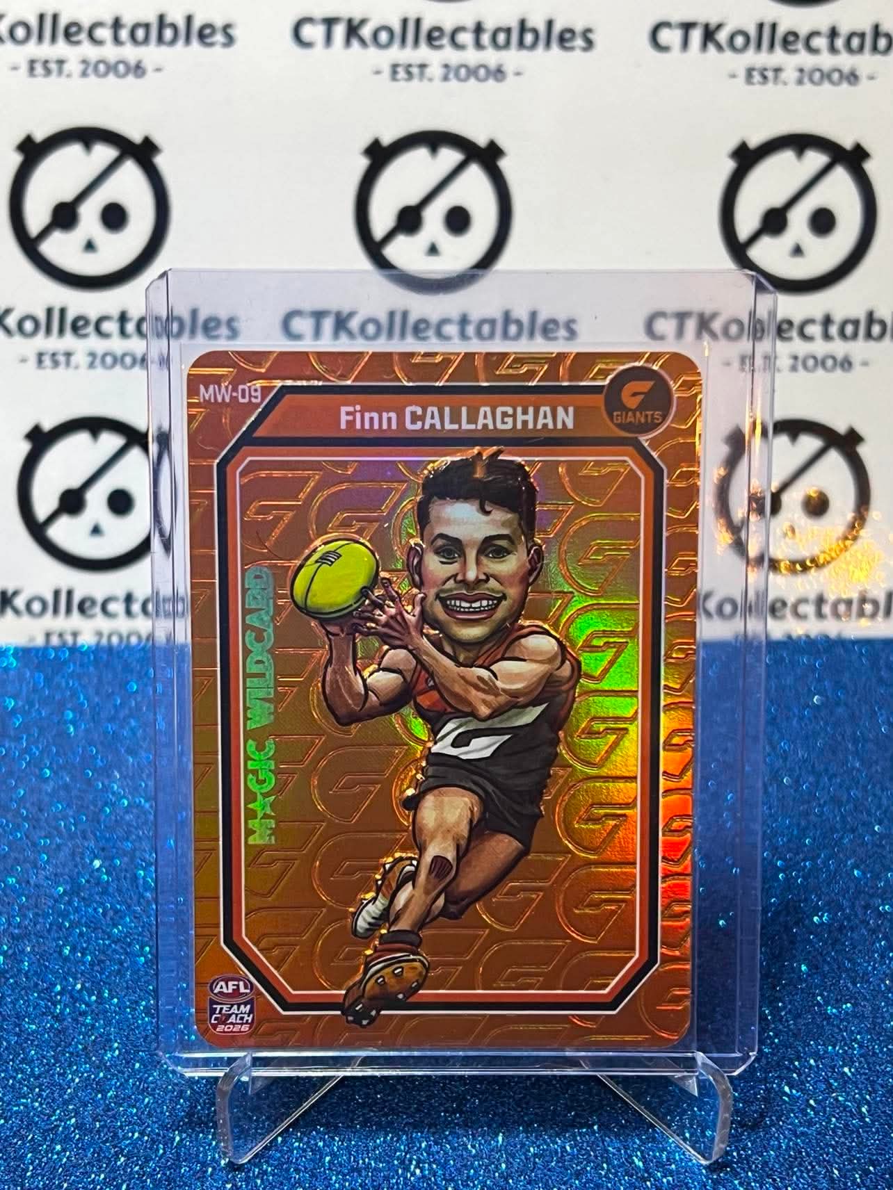 2026 Teamcoach AFL Magic Wildcard Finn Callaghan MW-09 Giants
