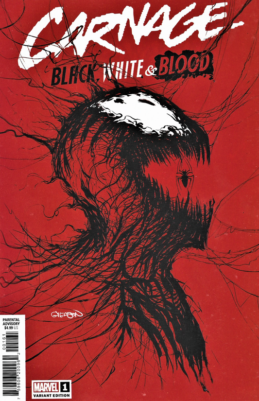 CARNAGE BLACK, WHITE & BLOOD # 1  VARIANT EDITION  MARVEL  NM / VF COMIC BOOK 2021