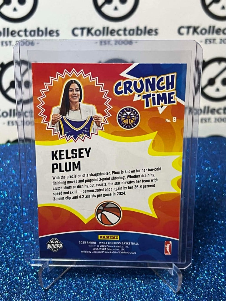 2025 Panini Donruss WNBA Crunch Time #8 Kelsey Plum Los Angeles Sparks