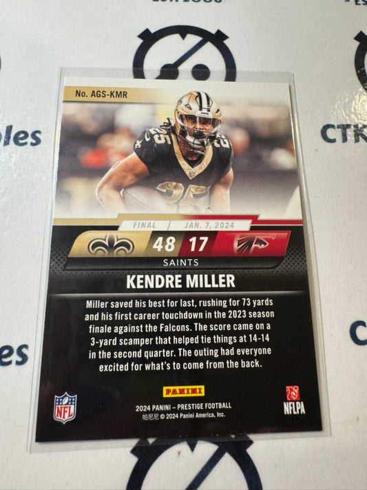 2024 NFL Prestige Kendre Miller Any Given Sunday #AGS-KMR Saints