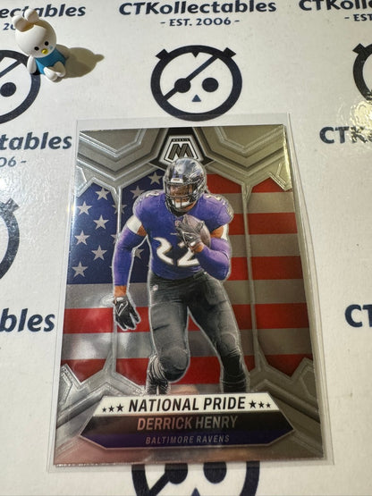 2024 PANINI NFL MOSAIC NATIONAL PRIDE DERRICK HENRY #257 RAVENS