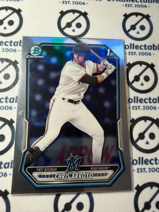 2026 Bowman Chrome Prospects BCP-61 Chris Arroyo Miami Marlins