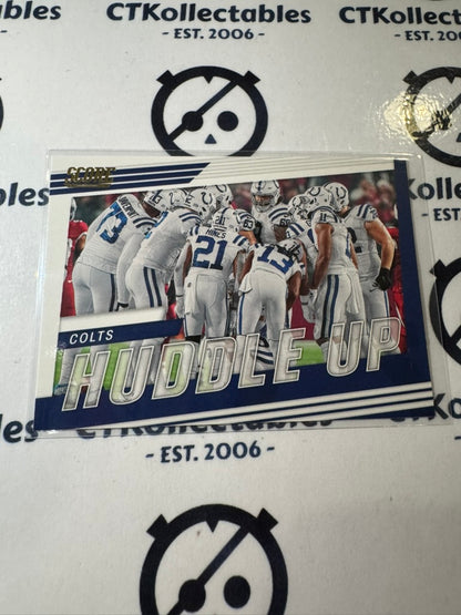2022 NFL Panini Score Huddle Up #HU-IND 8 Indianapolis Colts