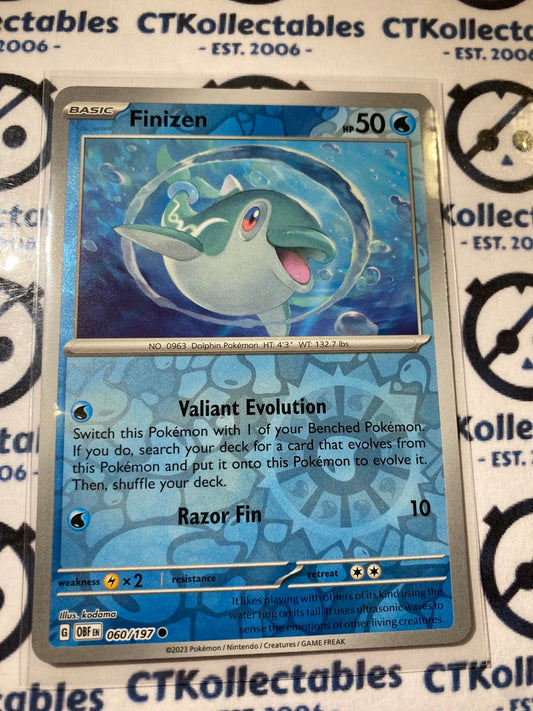 Finizen Reverse Holo #060/197 2023 Obsidian Flames Pokemon Card