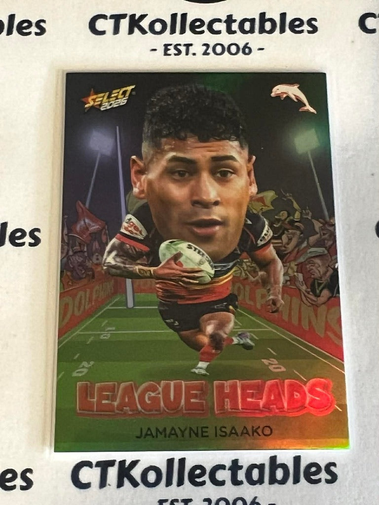 2026 Select NRL League Heroes League Heads #LH35 Jamayne Isaako Dolphins