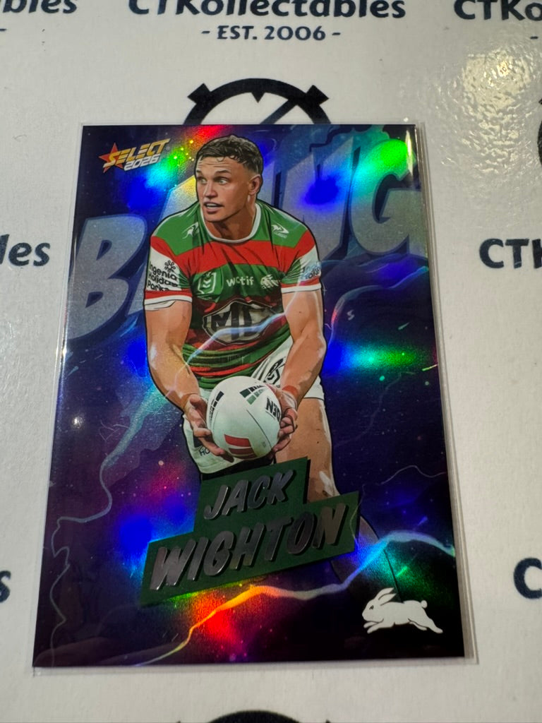 2026 Select NRL League Heroes BANG #B78 Jack Wighton Rabbitohs