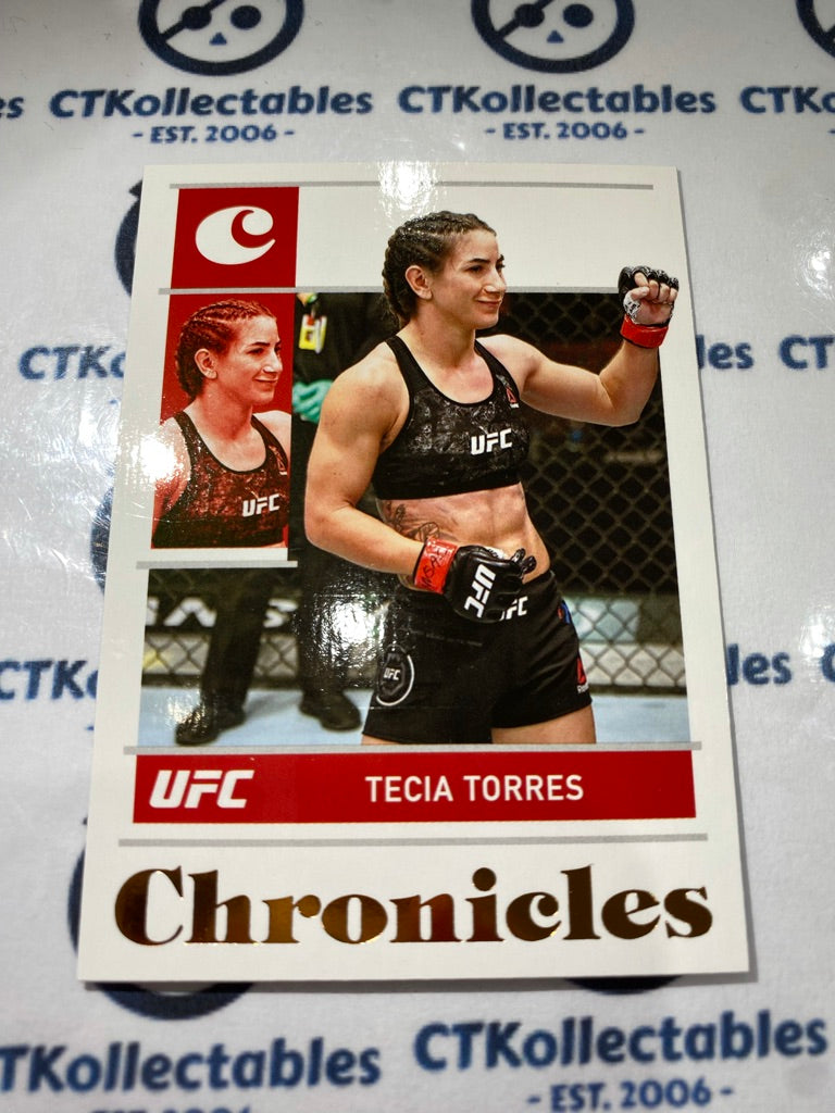 2022 UFC Panini Chronicles Base Bronze #66 Tecia Torres - Strawweight