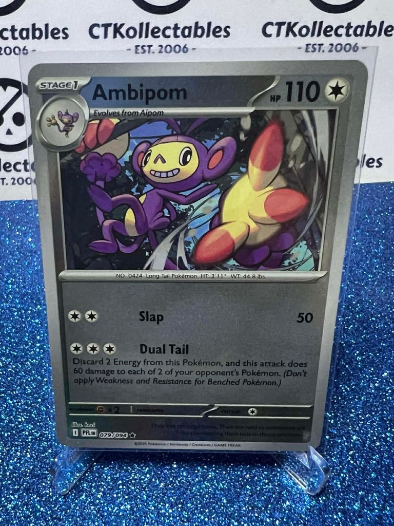 Ambipom Reverse Holo 079/094 Phantasmal Flames Pokemon