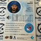 2020-21 NHL SP Hockey Mika Zibanejad Blue Parallel #87 Rangers
